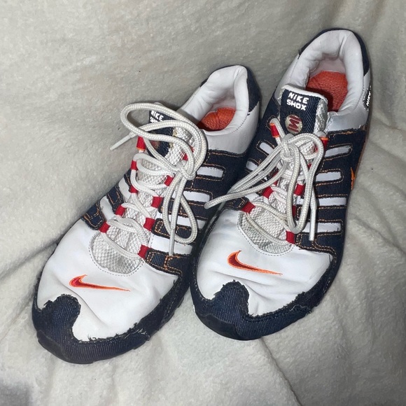 Nike Shox, denim, size 8.5 - Picture 2 of 6